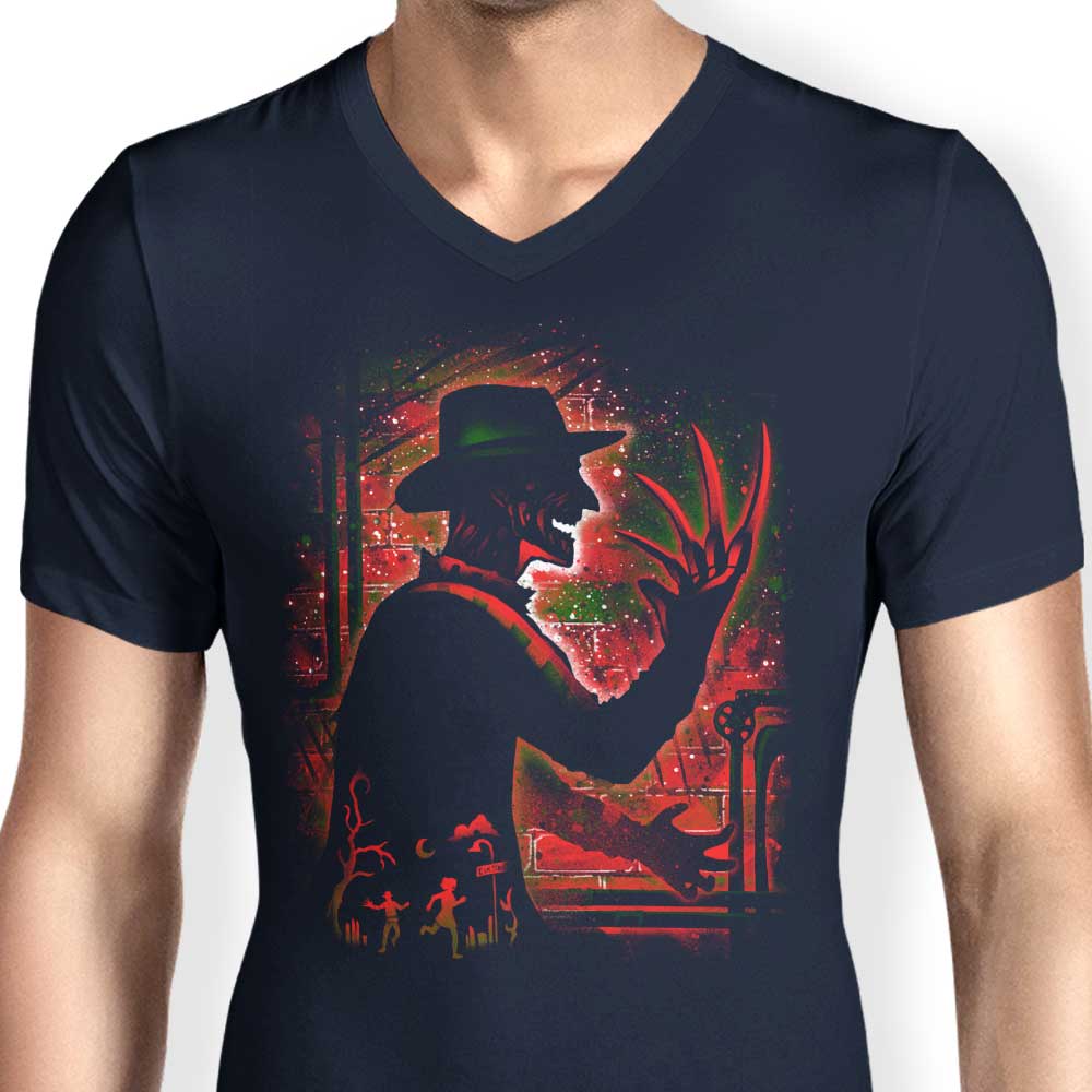 Alemaglia Men's Dream Demon Stylish V-Neck
