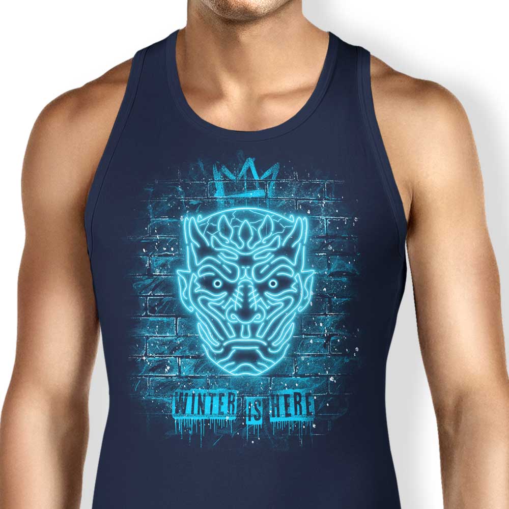 Alemaglia Neon Ice King Men's and Women's Comfortable Tank Tops