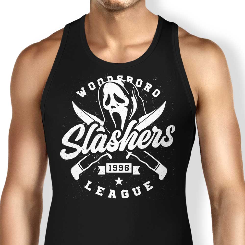 Woodsboro Slashers Stylish Tank Top for Fashion Enthusiasts