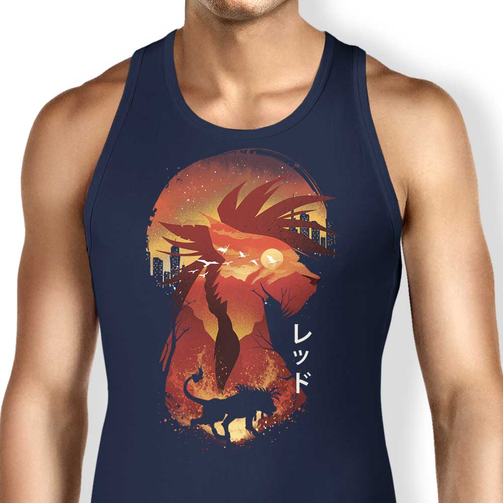 Stylish Nanaki Silhouette Women's Tank Top