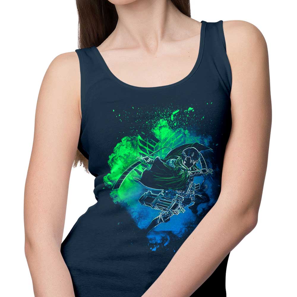 Comfortable Soul of the Squad Captain Men's/Unisex and Women's Tank Tops