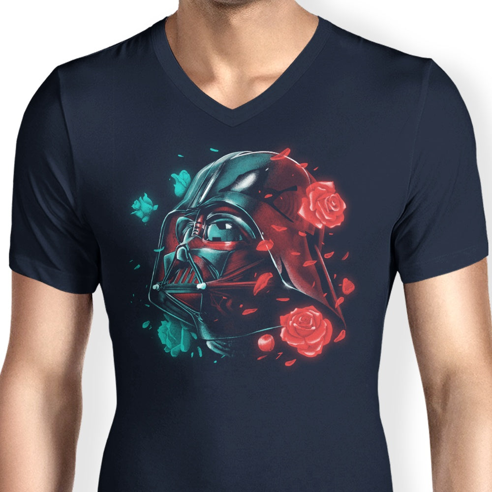 Men's Stylish V-Neck: The Mysterious Dark Side of the Bloom