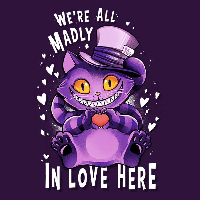 Alemaglia's Men's Love-themed Apparel: T-Shirts in Various Sizes