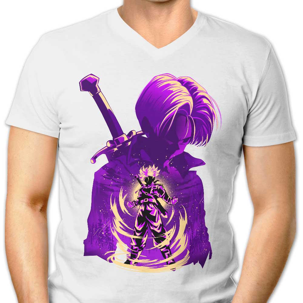 Hypertwenty Men's V-Neck - The Temporal Requiem Collection