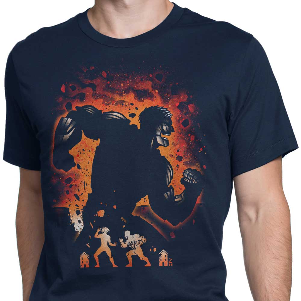 Men's Armored Titan Apparel Collection - T-Shirts and Premium T-Shirts
