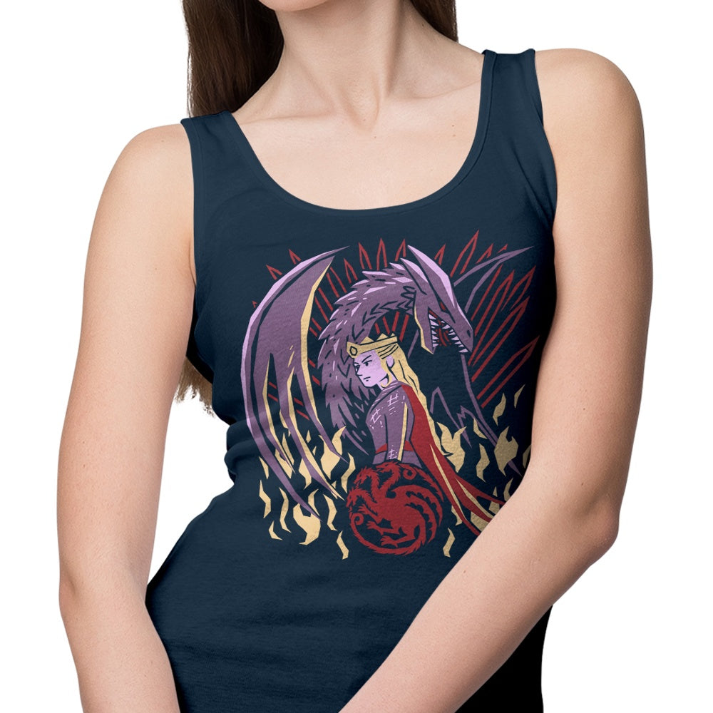 Realm's Flame Stylish Tank Top - Ideal for Fashion - Forward Individuals