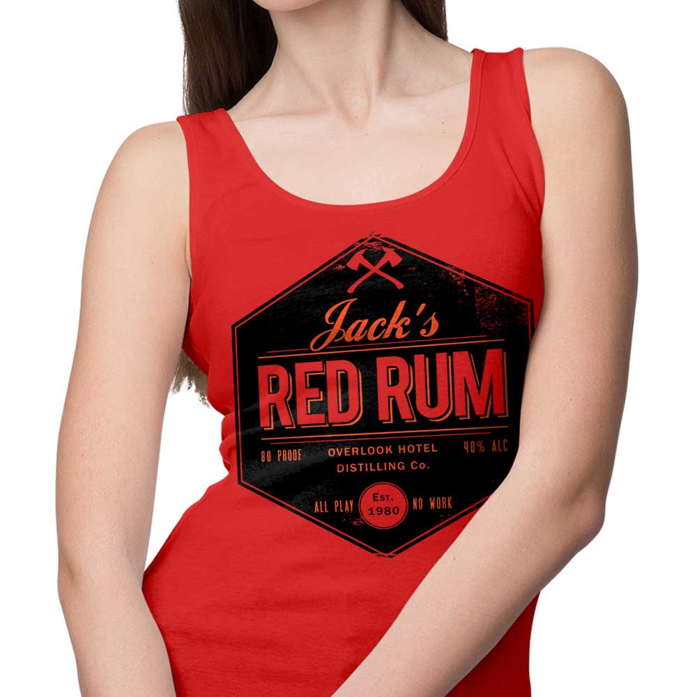Jack's Red Rum Comfortable Cotton Tank Tops for Men and Women