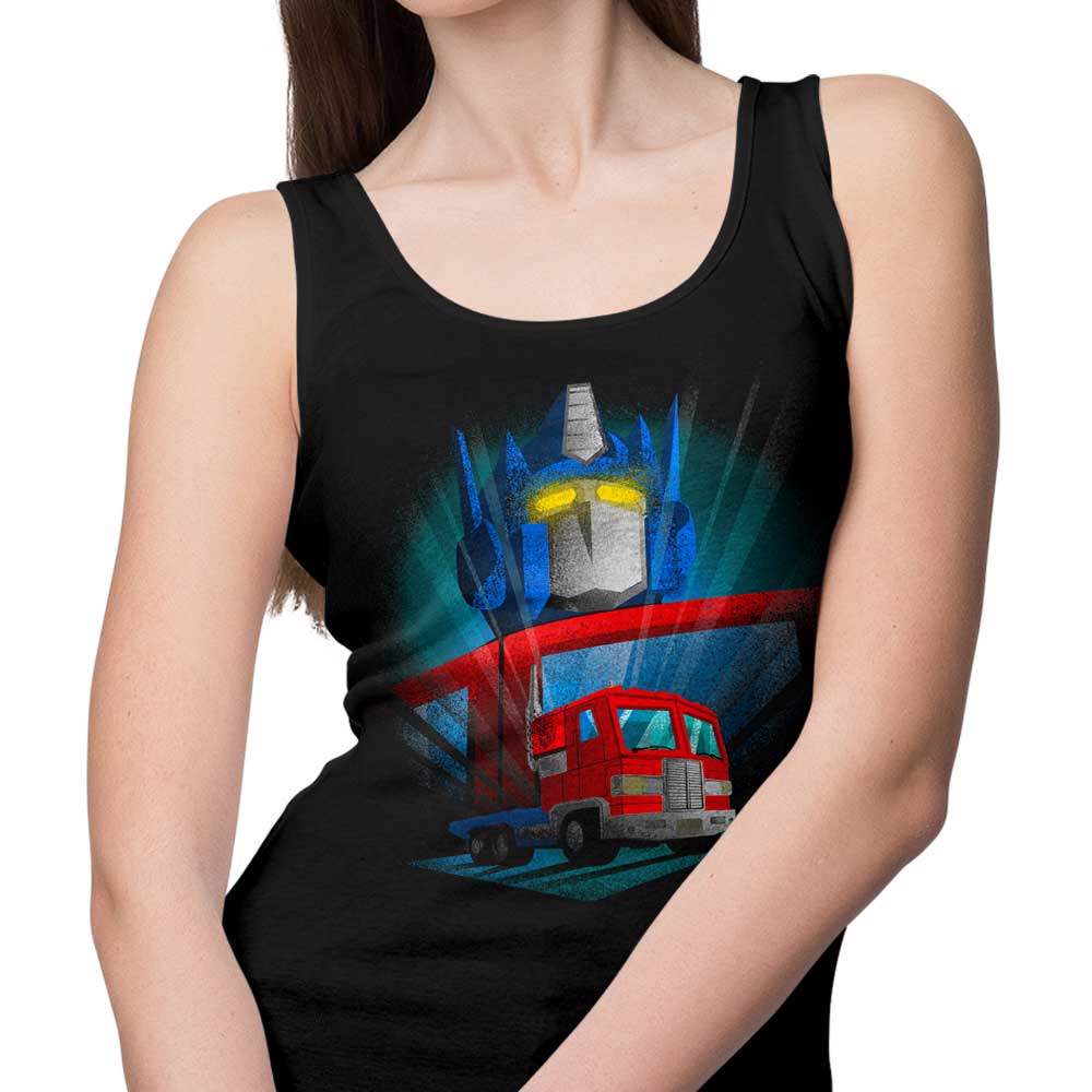 Retro-Style Prime Vintage Tank Top by Donnie Illustrations