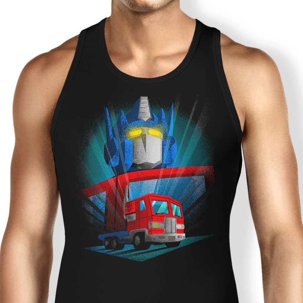 Retro-Style Prime Vintage Tank Top by Donnie Illustrations