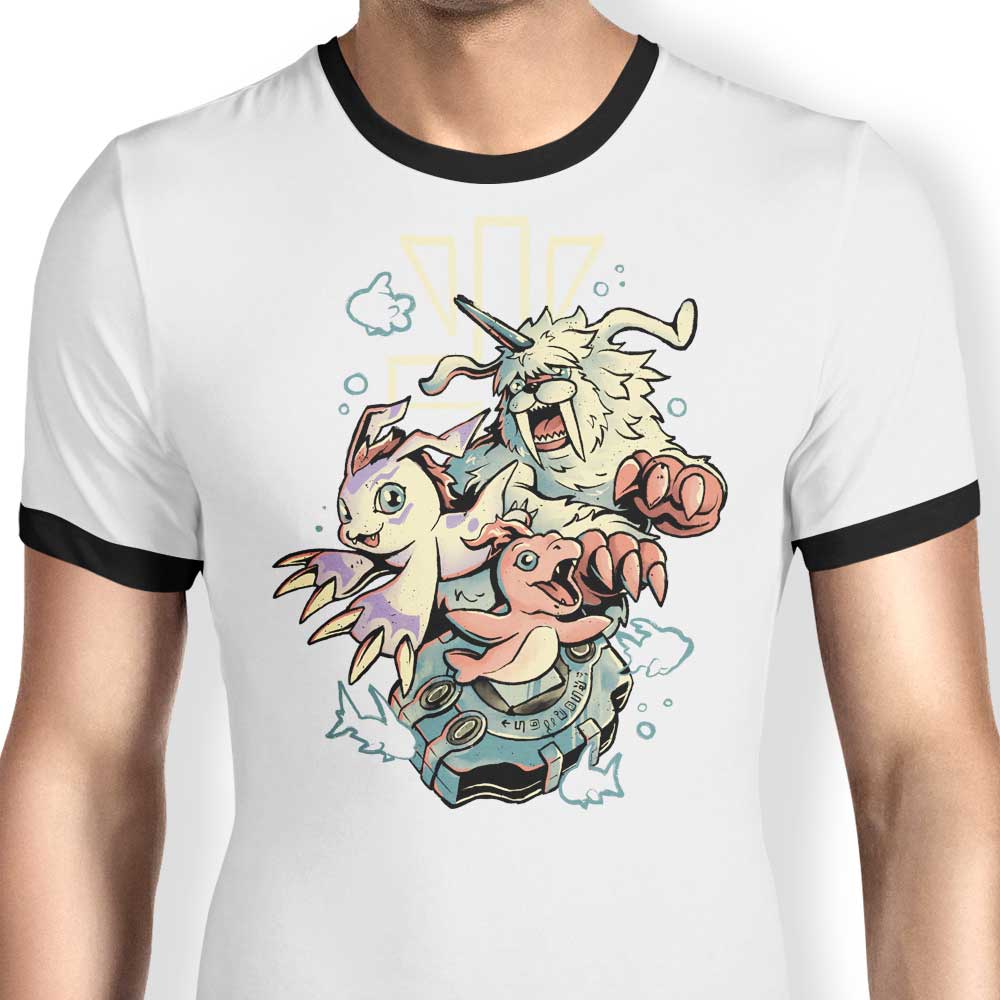 Evolved Digital Seal Ringer T-Shirt by Edu.ely
