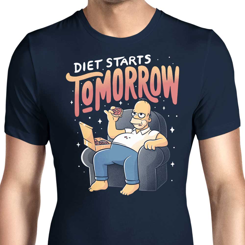 Tomorrow's Diet Men's Fashion Apparel - T-Shirts Collection
