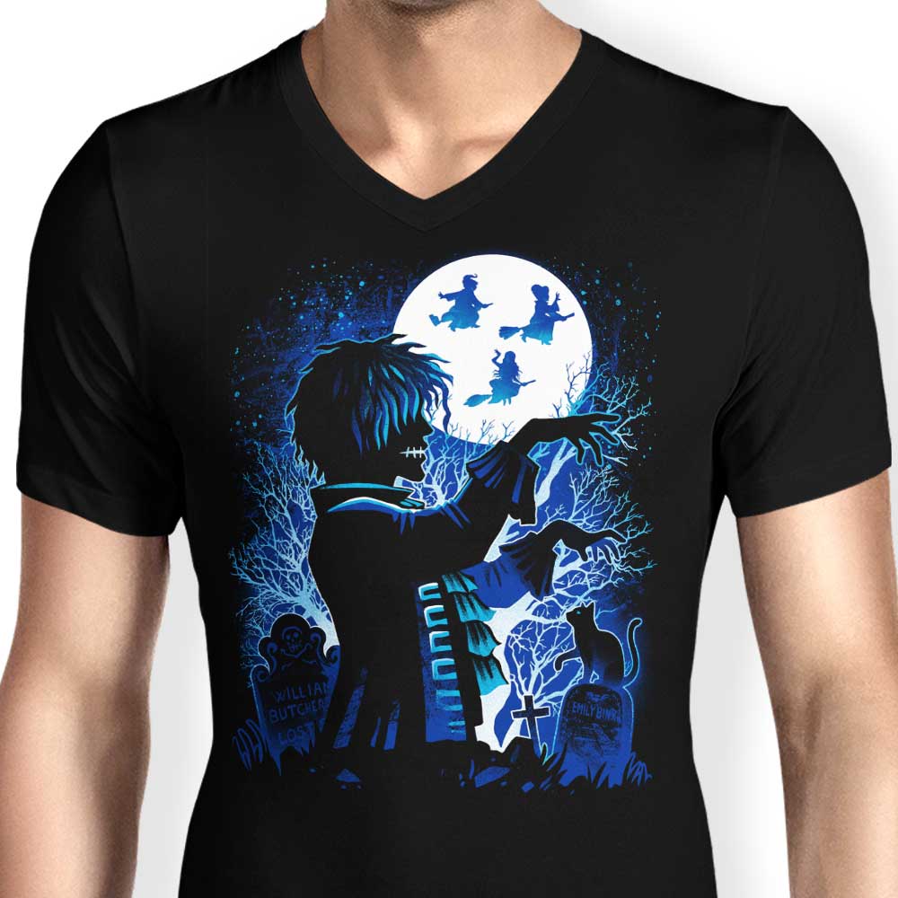 Men's Stylish V-Neck T-Shirt - Lost Soul