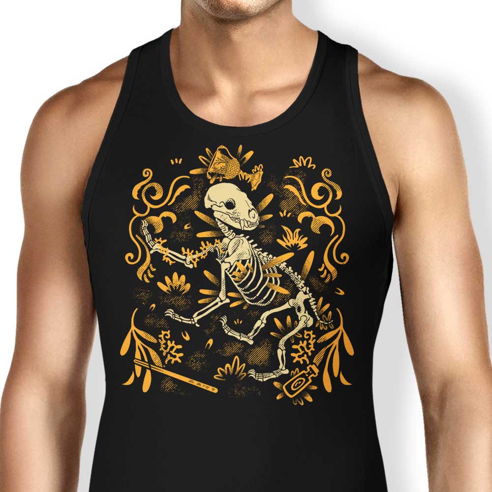 Fitas Artwork Badger Fossil Comfortable Unisex and Women's Tank Tops