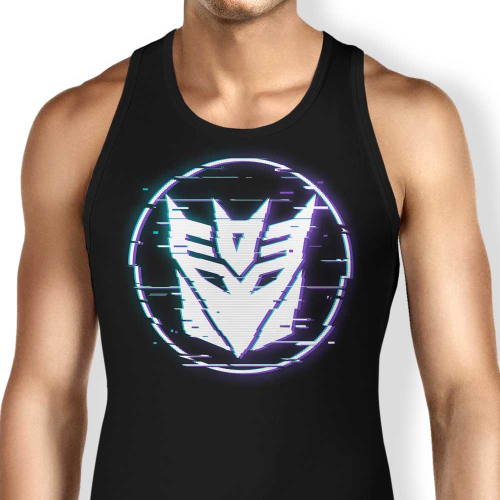Con Glitch Men's and Women's Unisex Fashionable Tank Tops