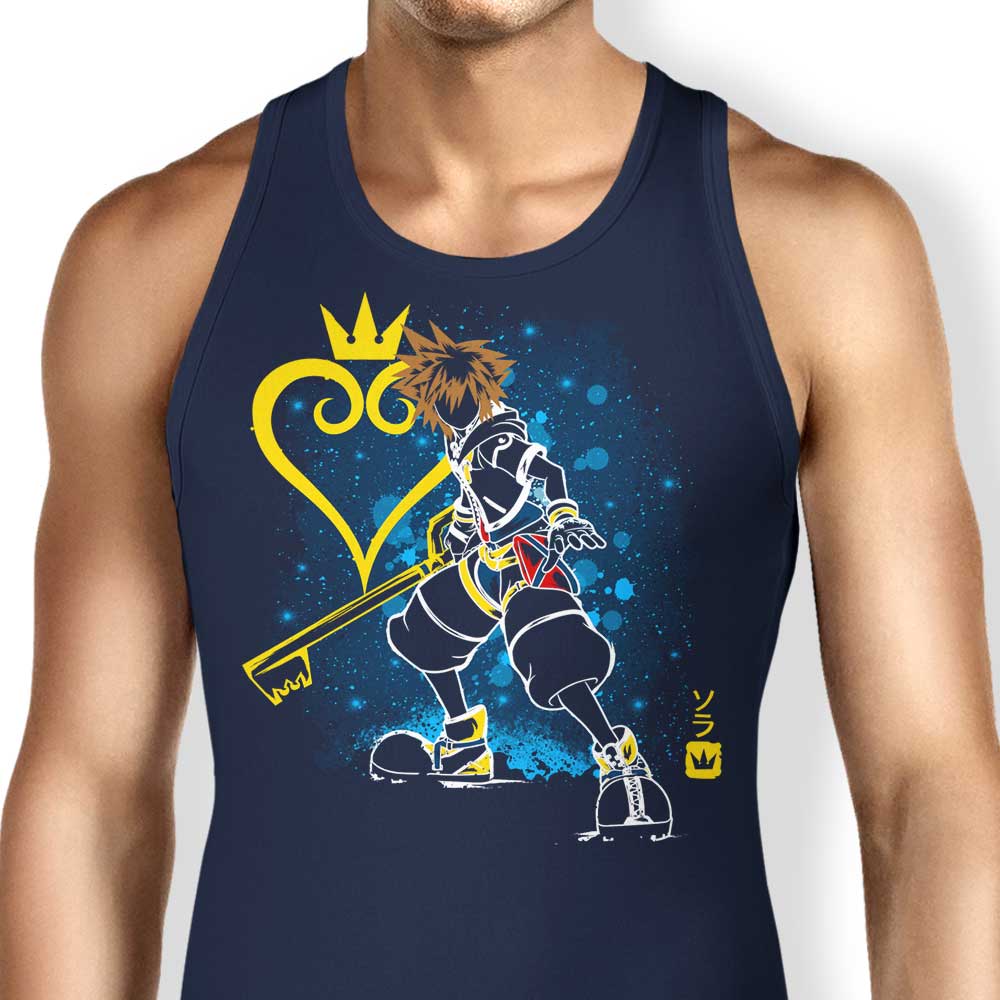 Soulkr's Keyblade Design Men's and Unisex/ Women's Comfortable Tank Tops