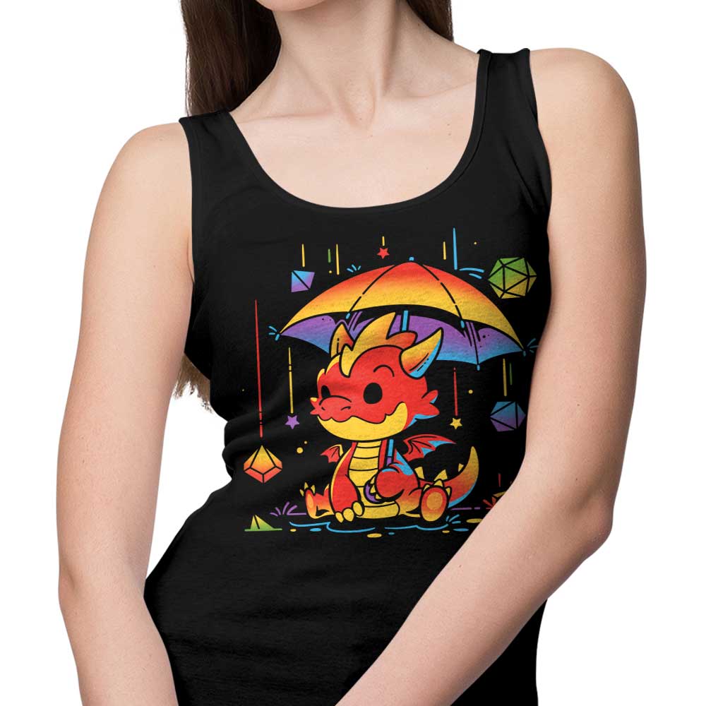 Rainy Dice Day Stylish Women's Tank Top for Casual Wear