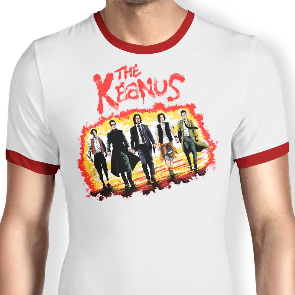 The Keanu's Classic Ringer Style T-Shirt