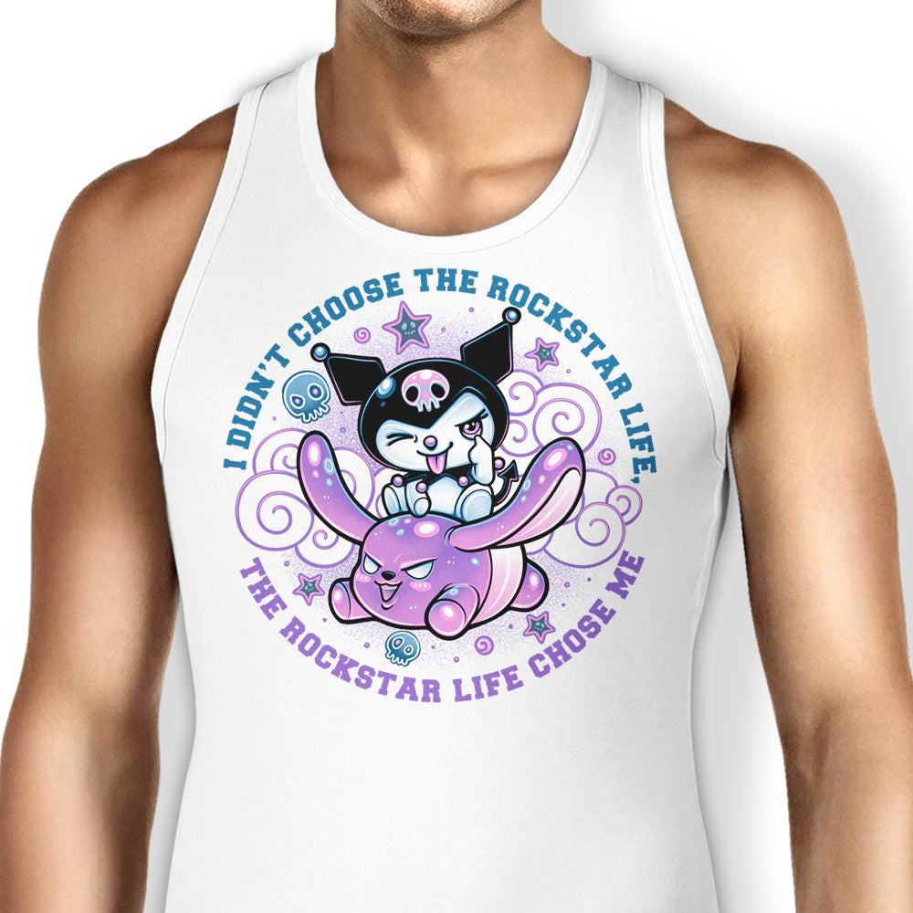 Adorable Rockstar-themed Women's Tank Top