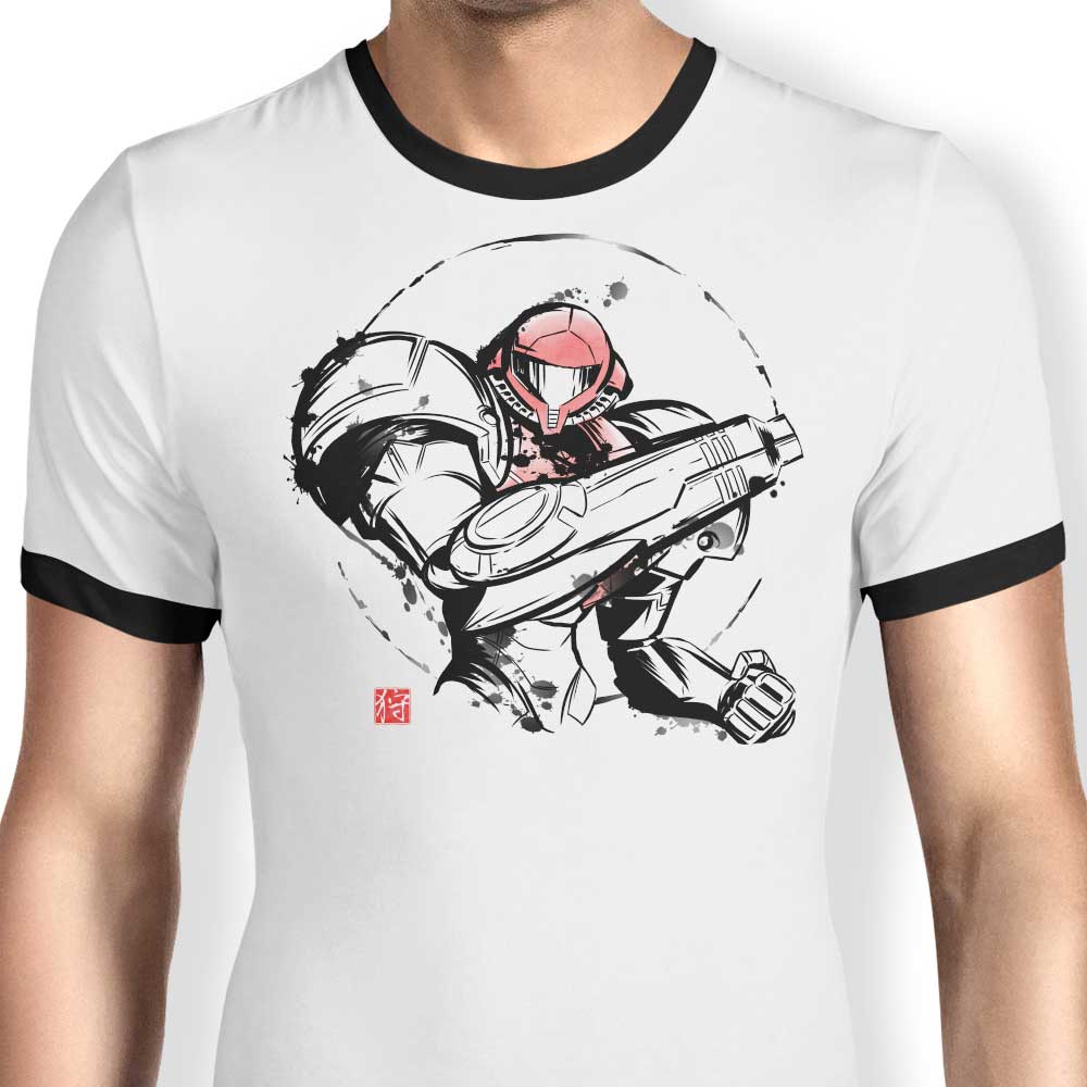 Powerful Ink - Men's Ringer T - Shirt in S to 4XL Sizes