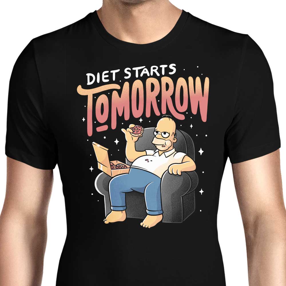 Tomorrow's Diet Men's Fashion Apparel - T-Shirts Collection