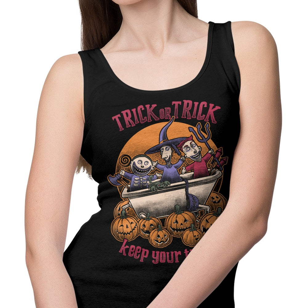 Studio Mootant's 'Keep Your Treats' Comfortable Men's and Women's Tank Tops
