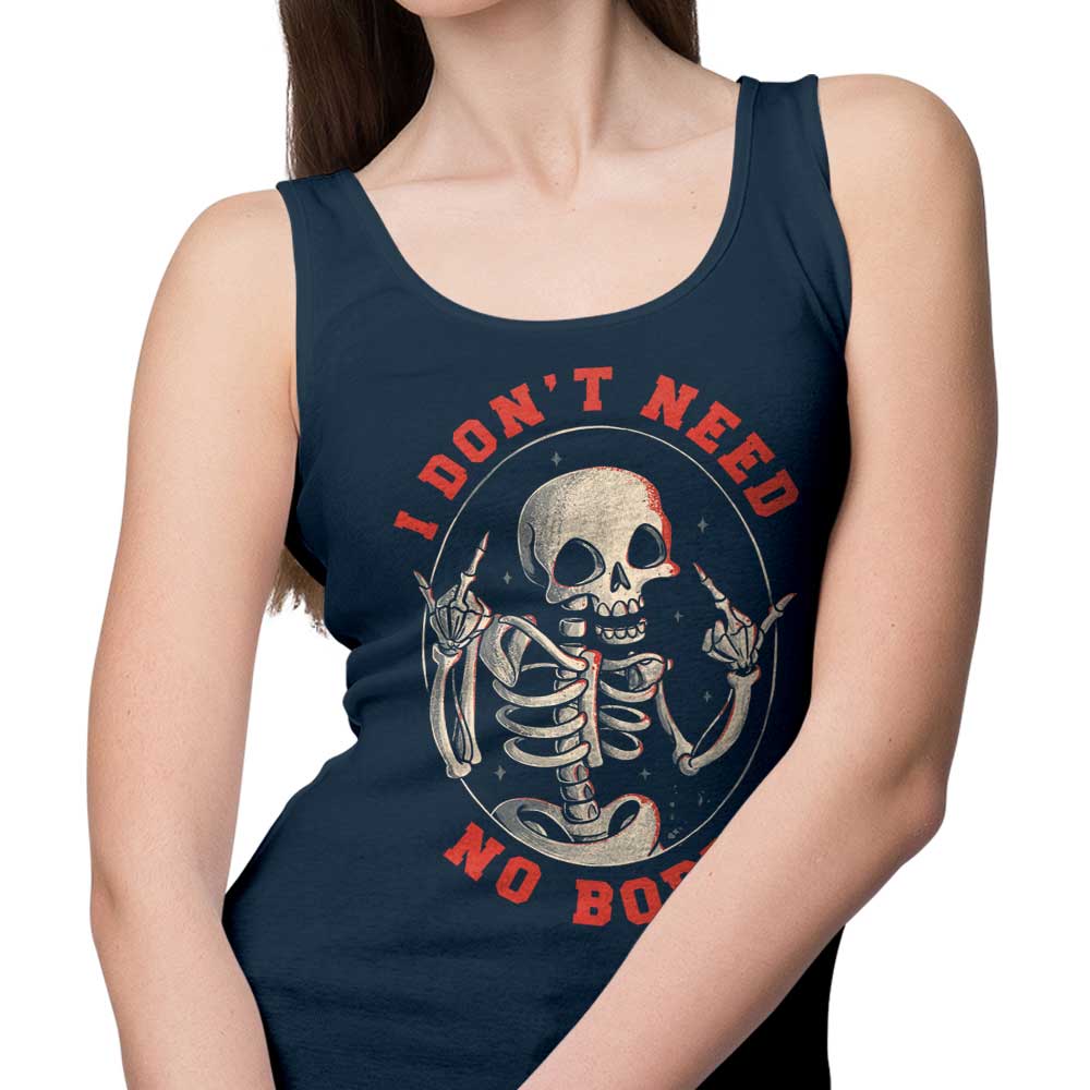 Edu.ely's 'I Don't Need No Body' Stylish Men's and Unisex Tank Top