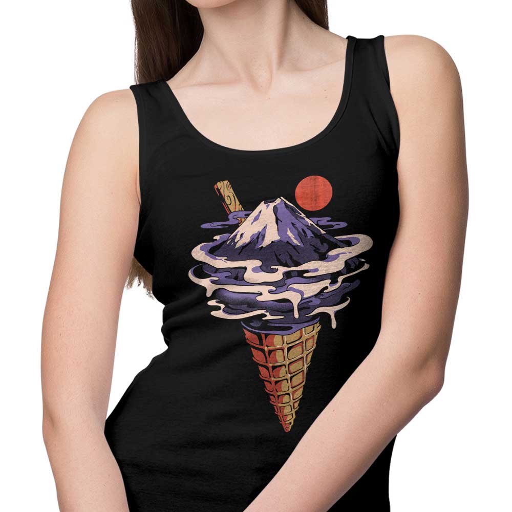 Fuji Ice Cream Men's and Women's Unisex Comfortable Tank Top