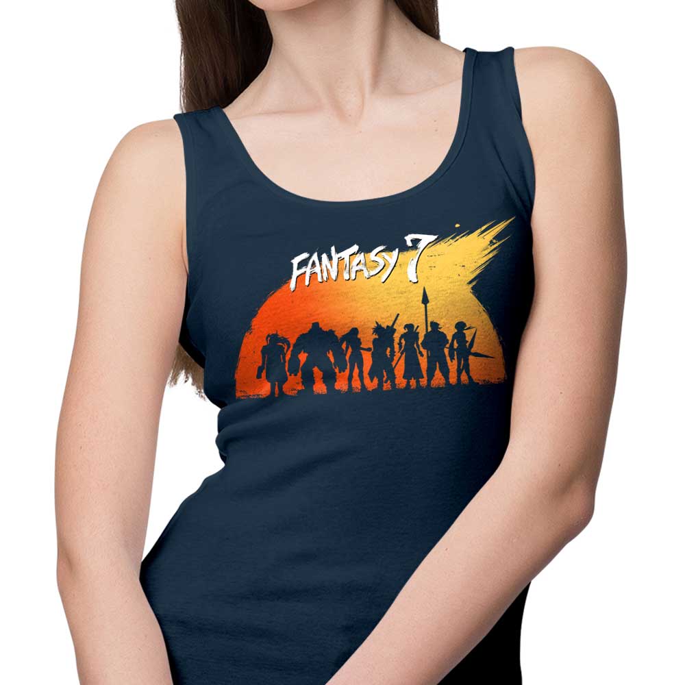 Steven Lefcourt's Fantasy 7 Stylish Men's and Women's Tank Tops
