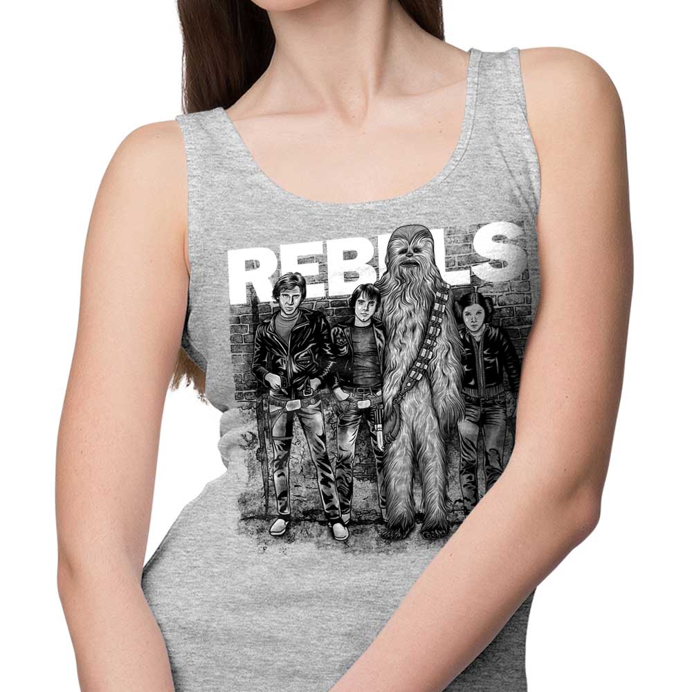 Comfortable and Lightweight 'The Rebels' Men's/Unisex and Women's Tank Tops
