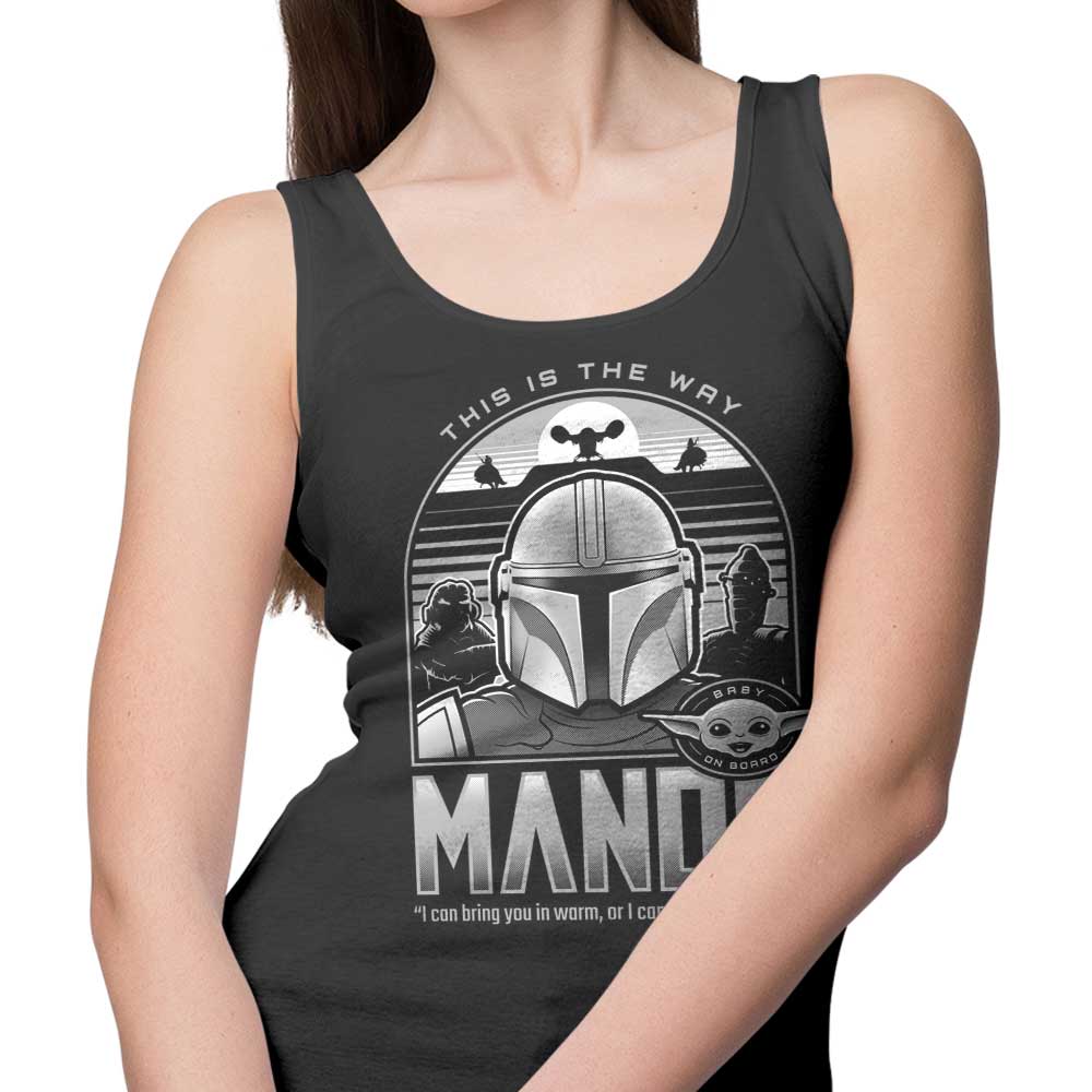 Stationjack's Mando and Friends Collection - Stylish Men's and Women's Tank Tops