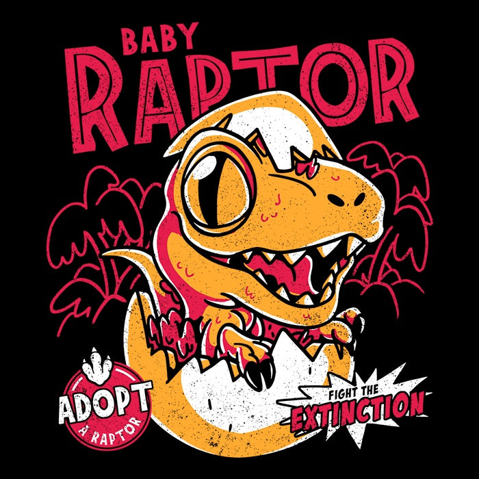 Cute Baby Raptor Design Tank Top for Little Ones