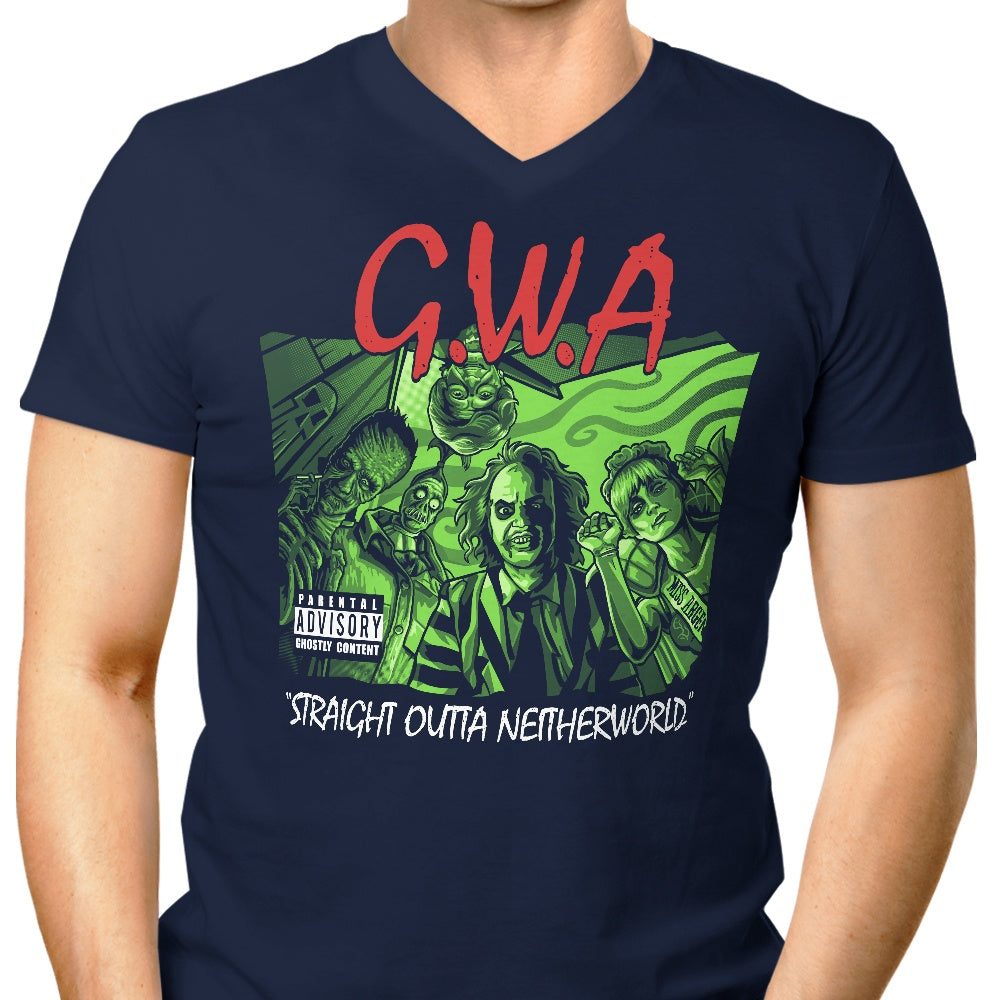 DAObiwan Men's Stylish V-Neck by G.W.A.