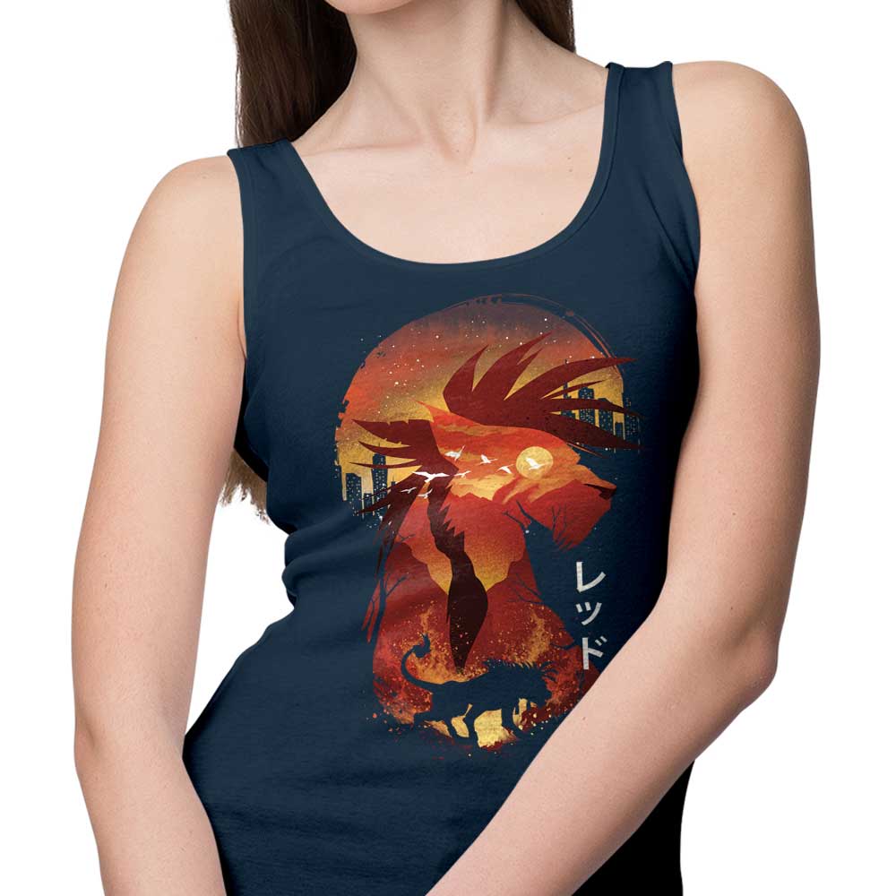 Stylish Nanaki Silhouette Women's Tank Top