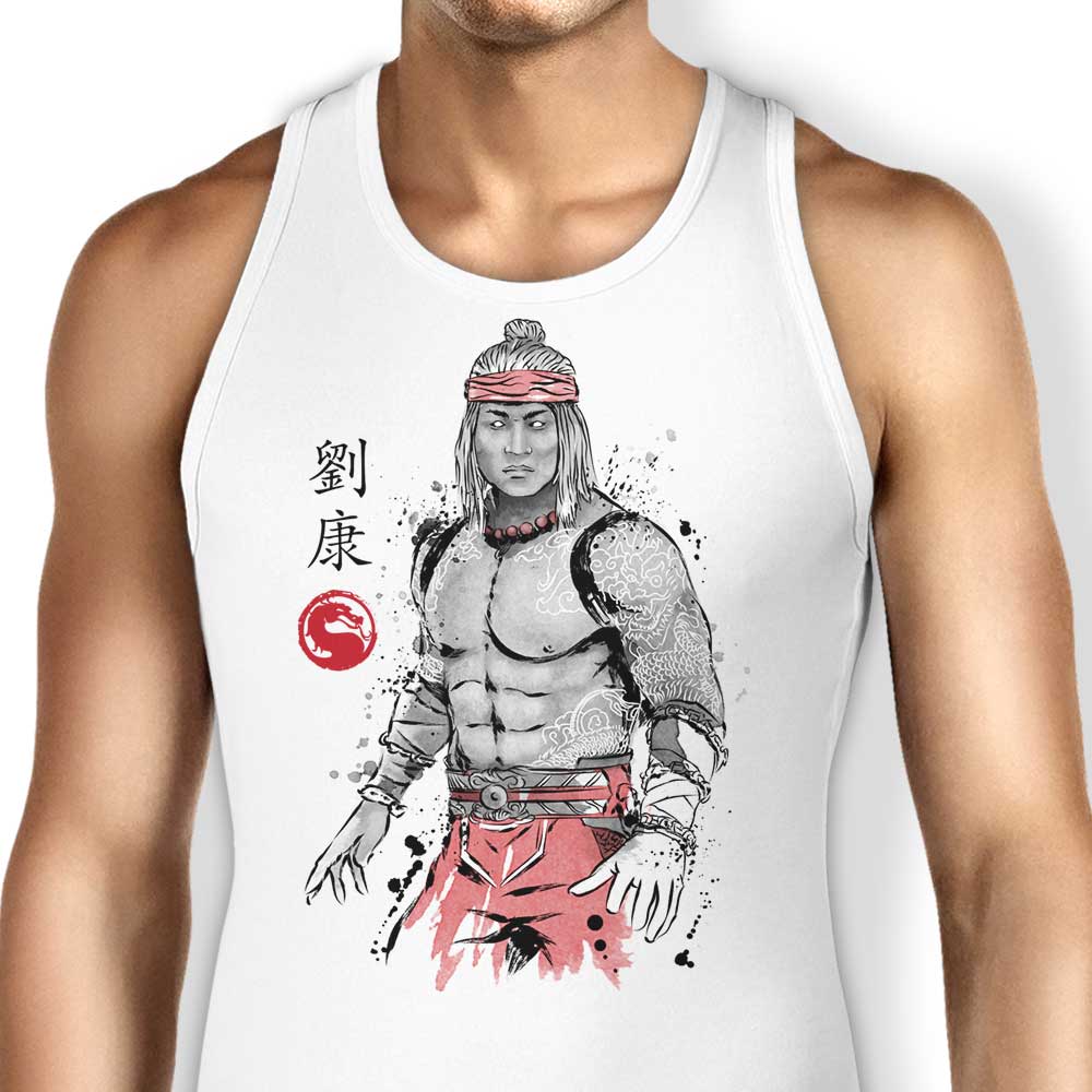 The Chosen One Sumi-e Men's and Women's Unisex Style Tank Top