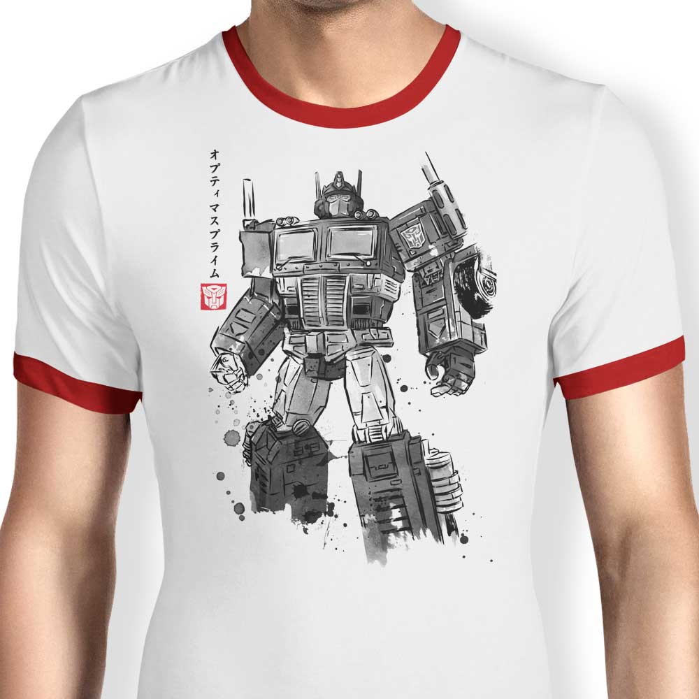 Convoy Sumi - e Stylish Ringer T - Shirt for Fashion Lovers
