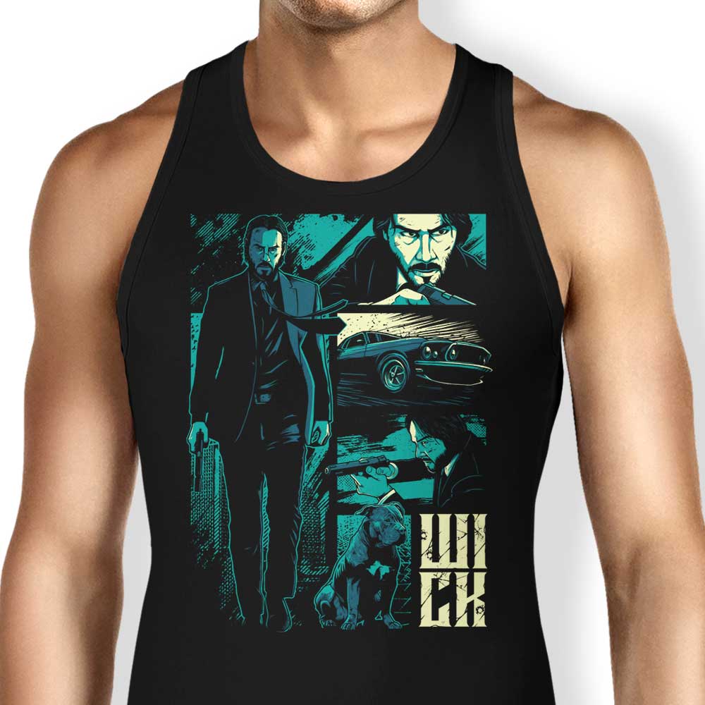 Comfortable W-I-C-K Men's and Women's Tank Tops