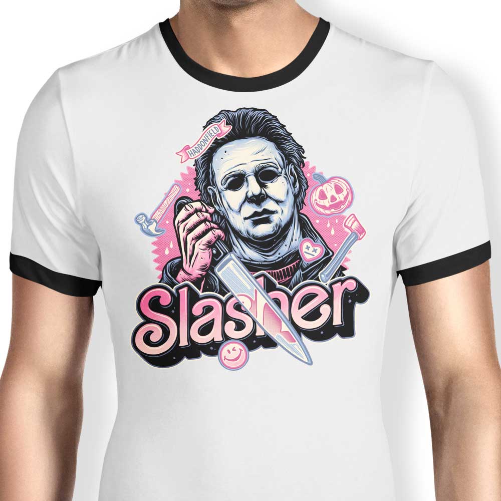 Slasher Love - Stylish Ringer T-Shirt for Trendy Wear