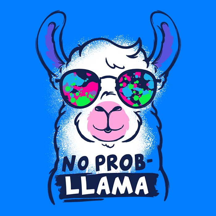 No Probllama - High - Quality Men's Apparel Collection