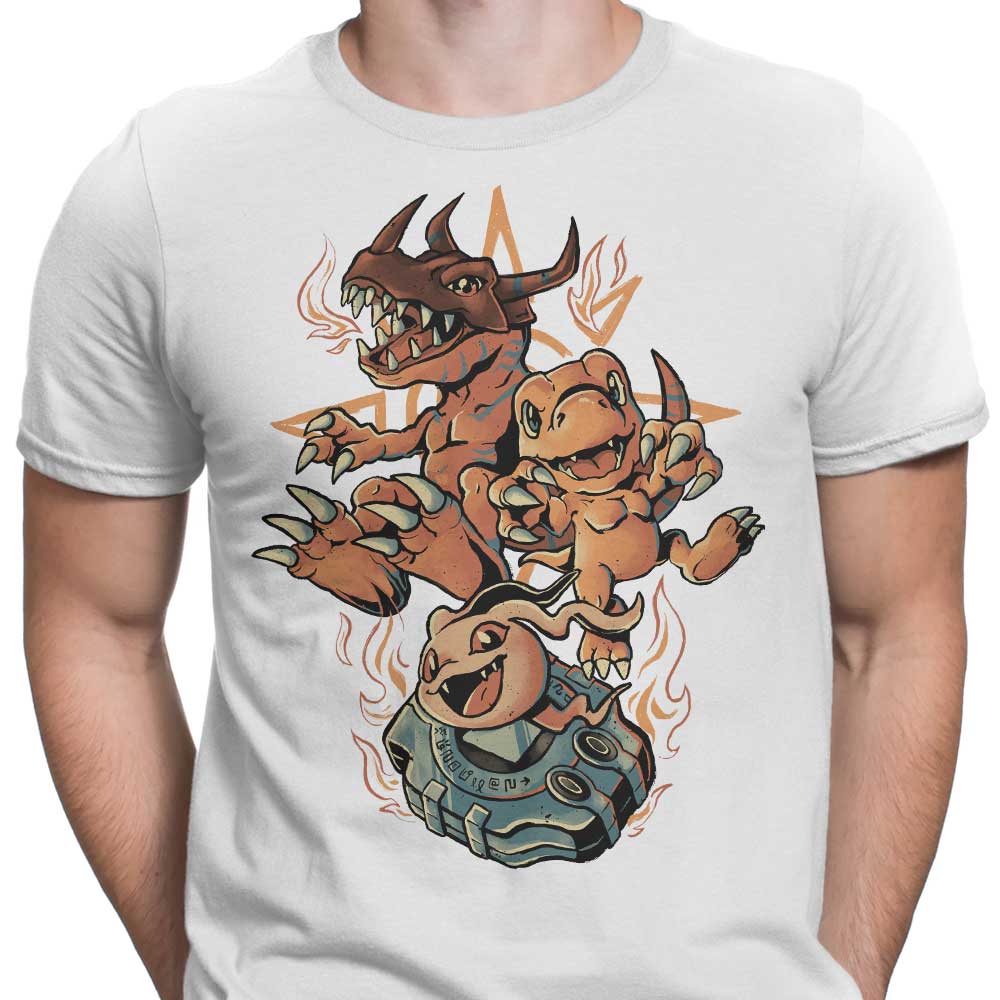 Men's Digital Dinosaur Evolution Apparel by Edu.ely