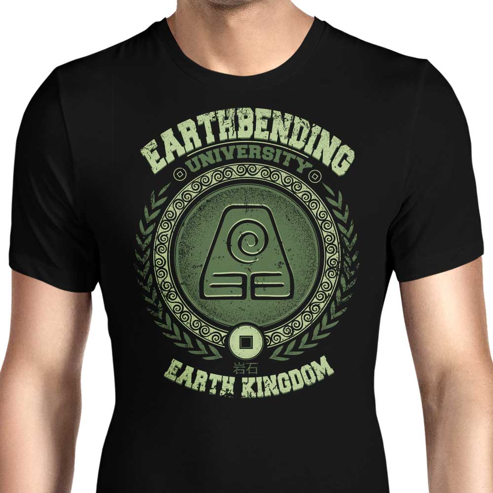 Earthbending University Men's Fashion Apparel Collection