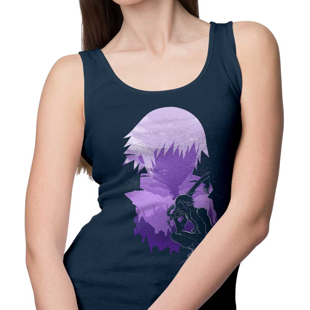 Stylish Light and Darkness Design Men's and Women's Tank Tops