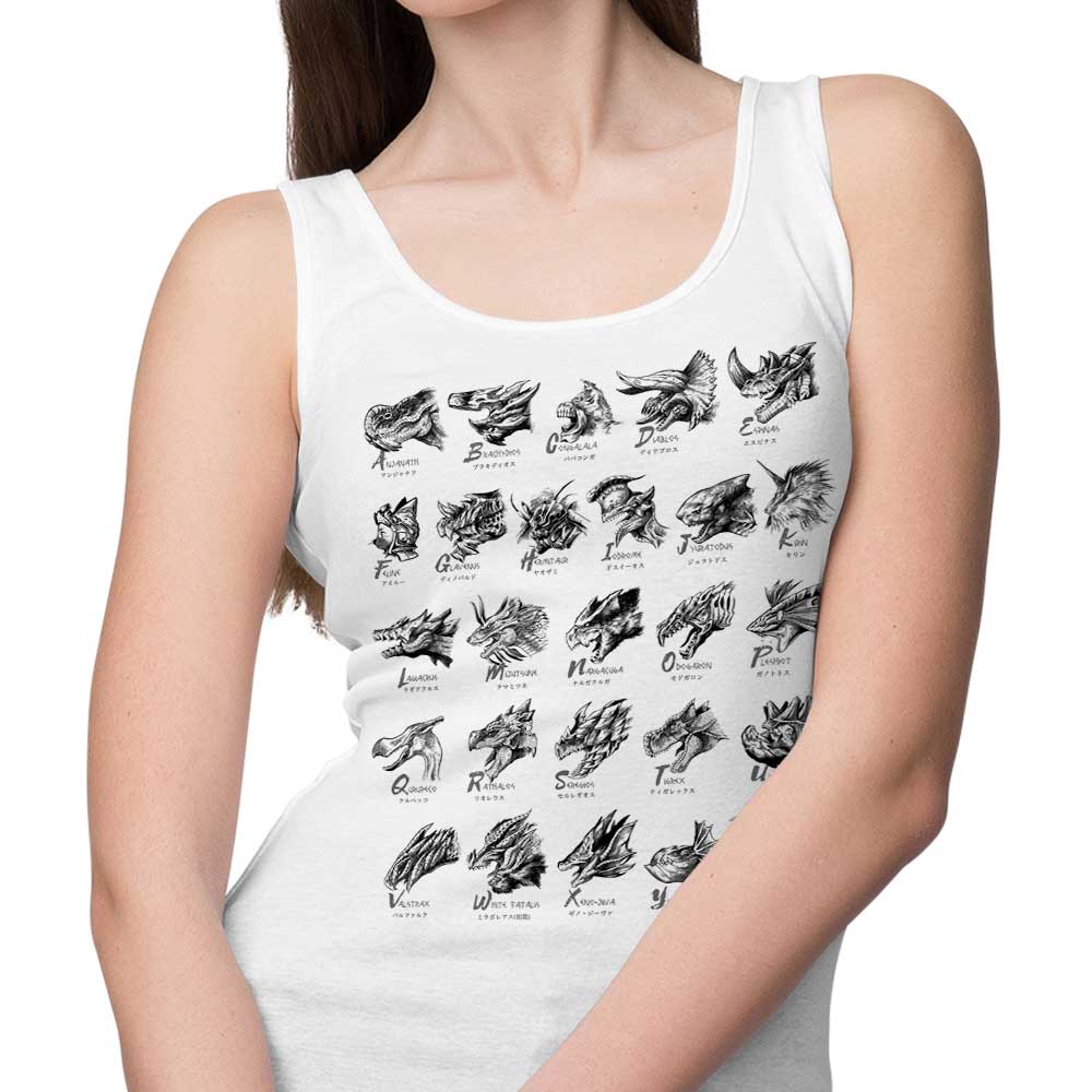Adam Works Monsterpedia Men's and Women's Comfortable Tank Tops