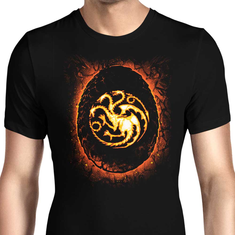 Dragon Egg Men's Fashionable T-Shirts in Various Sizes