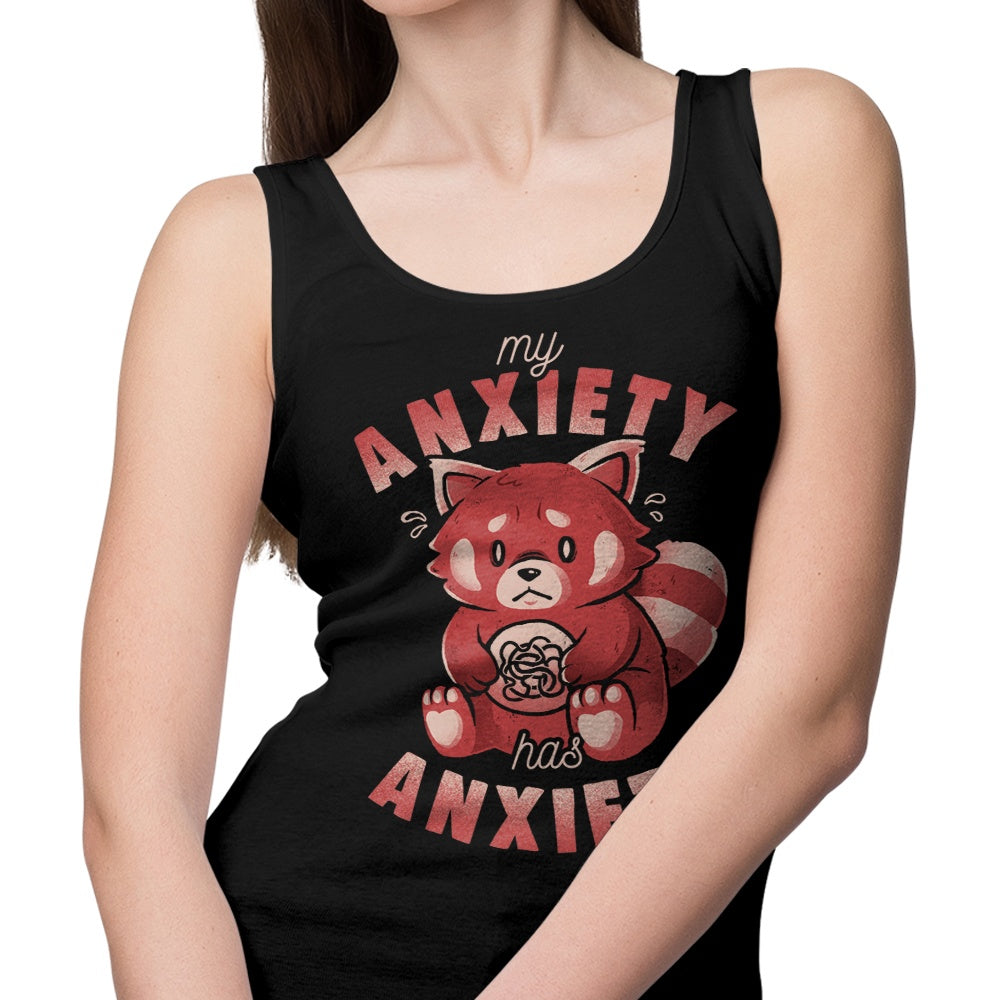 Stylish 'My Anxiety has Anxiety' Tank Top for Casual Wear