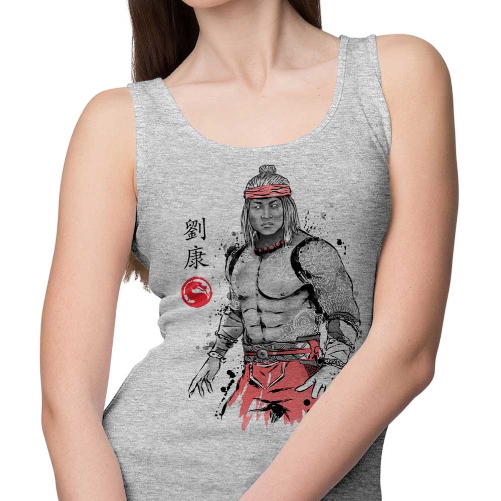 The Chosen One Sumi-e Men's and Women's Unisex Style Tank Top
