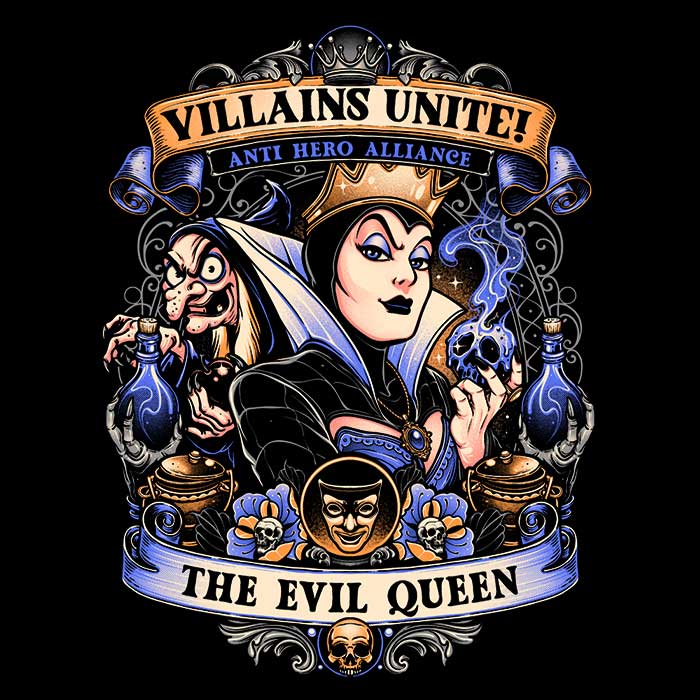 Momma Gorilla's Evil Queen Inspired Men's and Women's Unisex Tank Tops