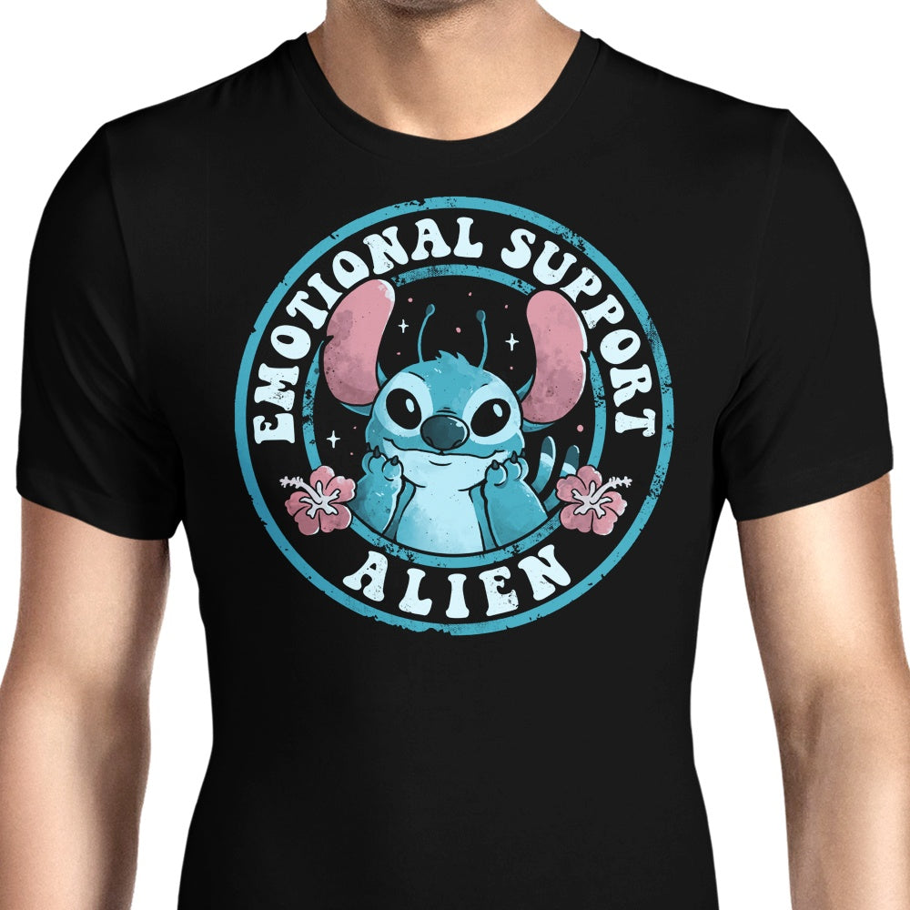 Men's Emotional Support Alien-themed Apparel by Edu.ely