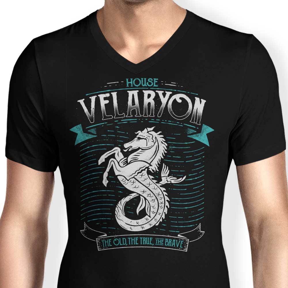 Brave, Authentic and Timeless Men's V-Neck Tee