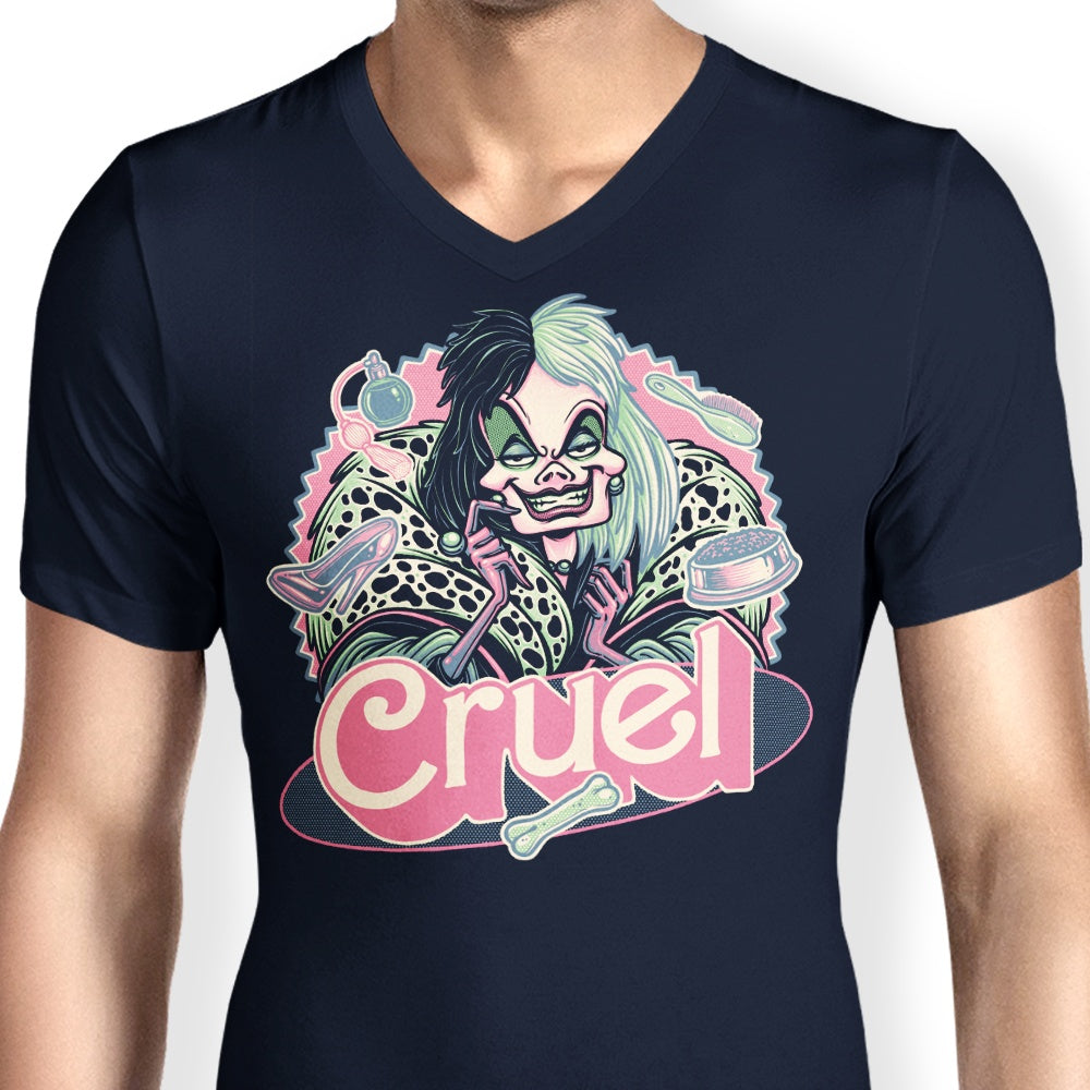 Men's Stylish V-Neck by Cruel Lady