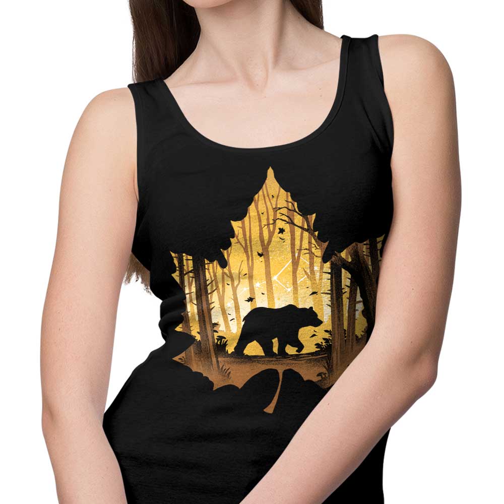 Alemaglia's Bear Protector Men's and Women's Unisex Tank Top